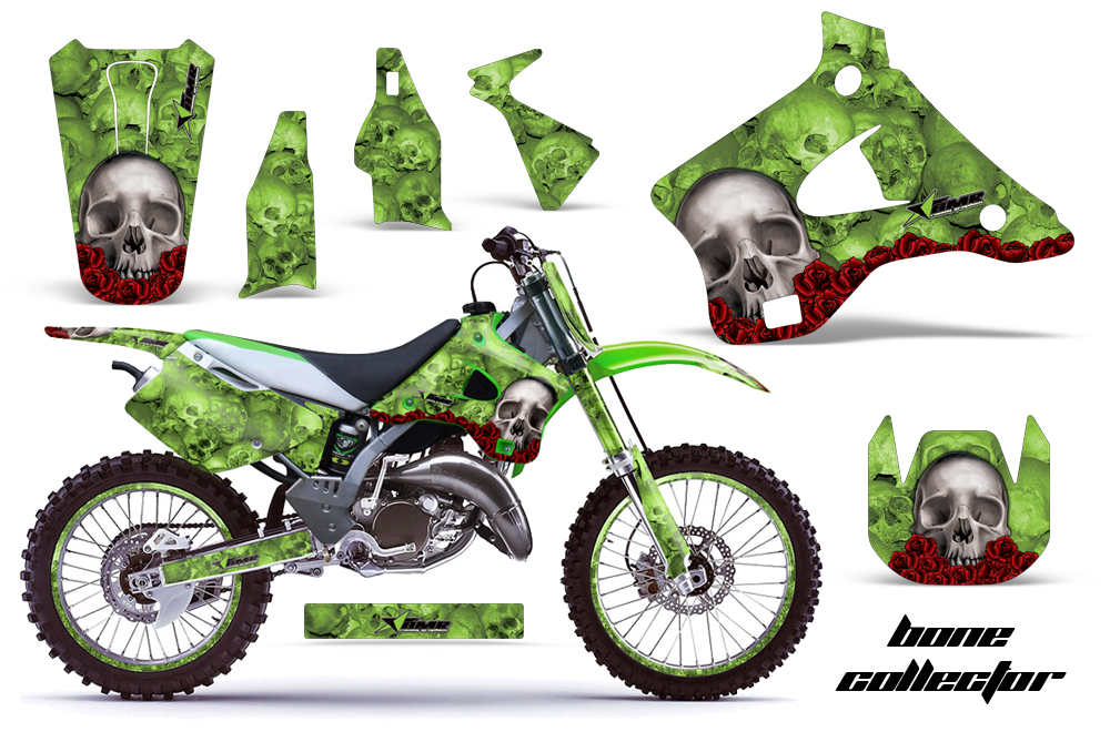 Kawasaki KX125 KX250 94-98 Graphics Kit BC G NPs